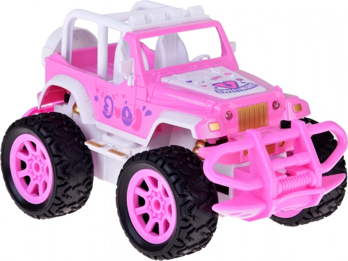 Dideli ratai ir visureigio išvaizda