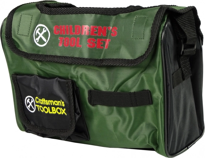 Tvirtas tekstilinis įrankių krepšys