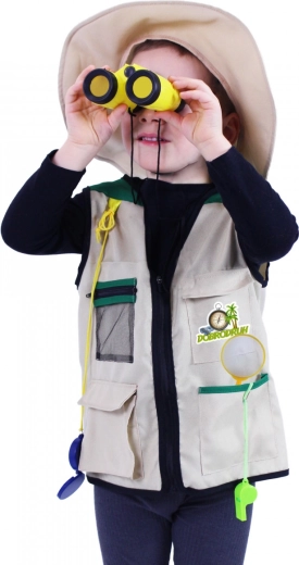 Patogi liemenė su kišenėmis ir skrybėlė