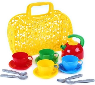 Praktiškas plastikinis krepšys