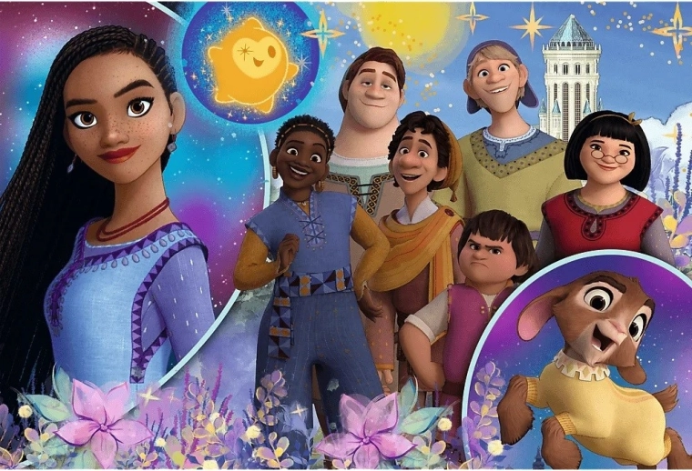 Magical illustrations from the Disney Wish movie