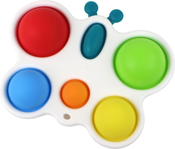 Spalvoti burbuliukai pojūčiams lavinti