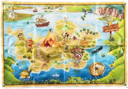 Spalvingas žaidimų žemėlapis