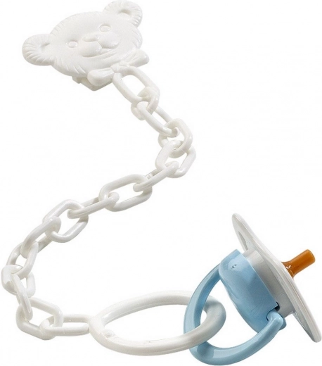 Pacifier with clip for soothing