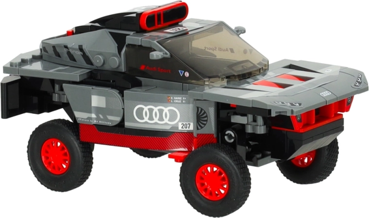 Detalus dizainas ir lenktyniniai lipdukai