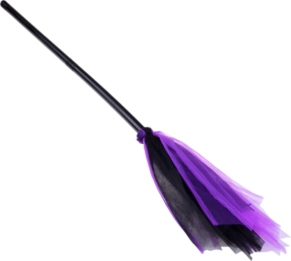 Collapsible broom for an authentic look