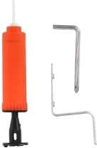 Kamuolys ir pompa rinkinyje