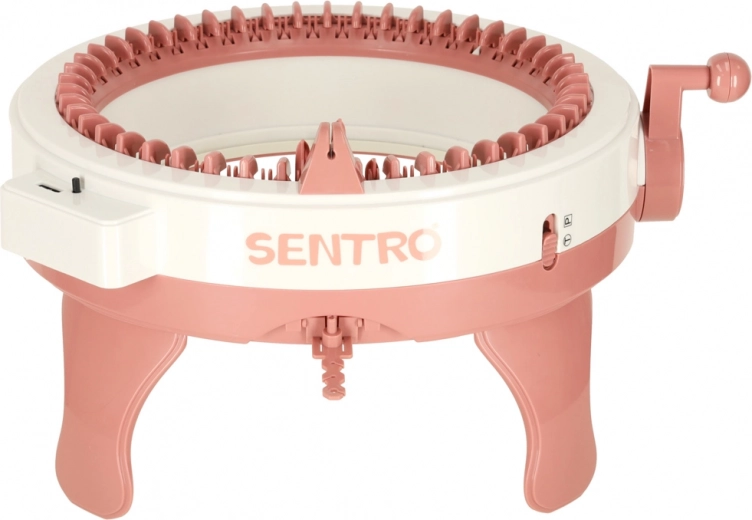 48 adatų žiediniam ir plokščiam mezgimui