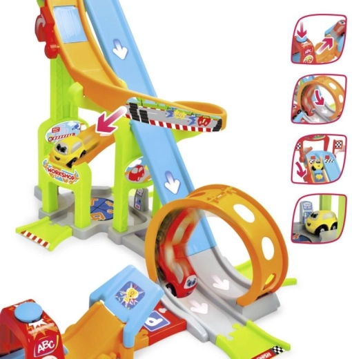 Ryškios spalvos ir tvirta konstrukcija