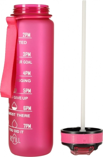 Patogus gėrimas su šiaudeliu ir dangtelio užraktu