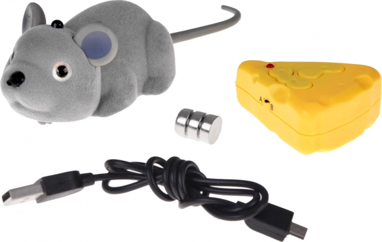 Išmanus jutiklinis sensorius: pelė pabėga nuo pagavimo