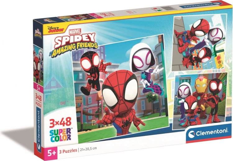 Trys spalvingi SPIDEY motyvai vienoje pakuotėje
