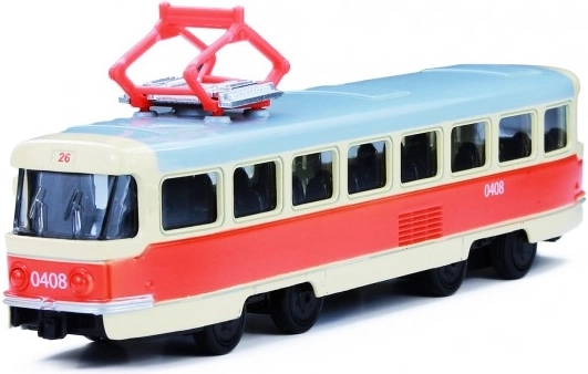 Autentiškas čekiškas Tatra T3 dizainas