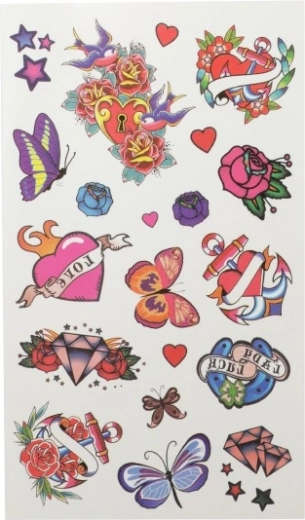 Ryškios laikinos tatuiruotės bet kuriai progai