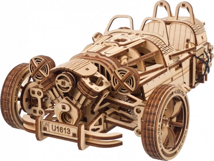 Spring motor and up to 4 meters of travel