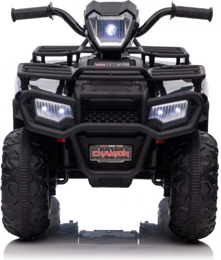 Realistic lighting and front grille