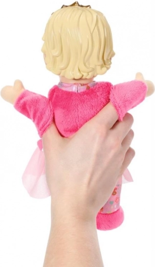 Hand-puppet fun with a crown