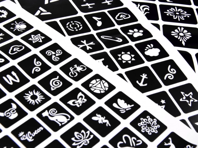 Lengvai uždedami trafaretai