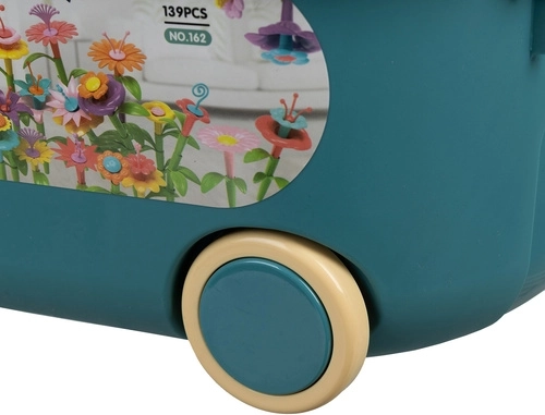 Lagaminėlis ant ratukų patogiam laikymui