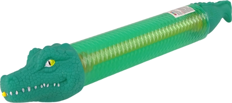 Smagus krokodilo dizainas