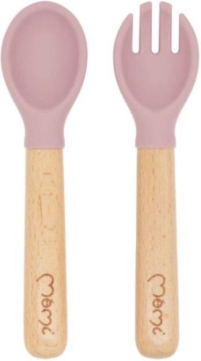 Ergonomiški stalo įrankiai su medinėmis rankenėlėmis