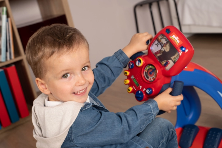 Interaktyvus vairas su šviesomis ir garsais