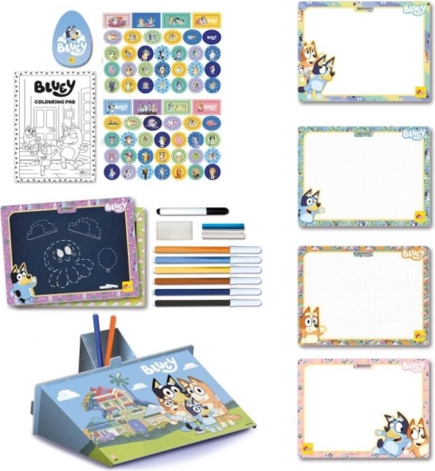 Sausasis trynimas, kreidos ir lipdukai