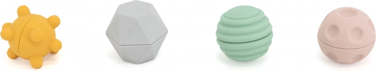 Lytėjimo kamuoliukai ir formos griebimo lavinimui