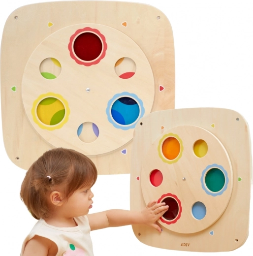 Sukamas diskas spalvoms maišyti