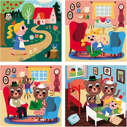 A magical story in 4 scenes