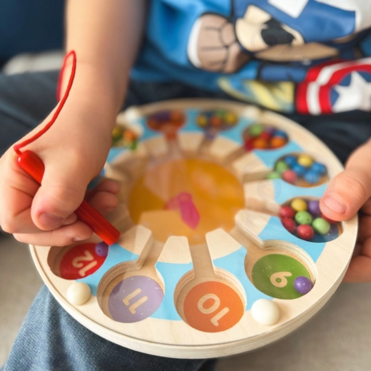 Skaičių ir spalvų mokymasis