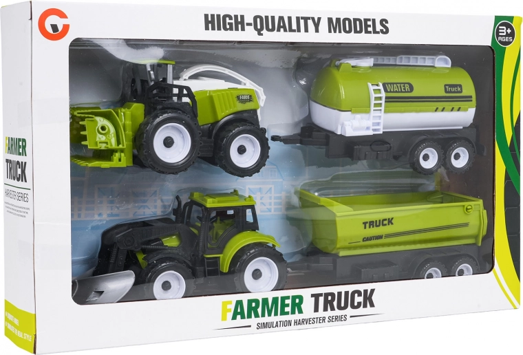 Realistic farm – 4 vehicles in one set