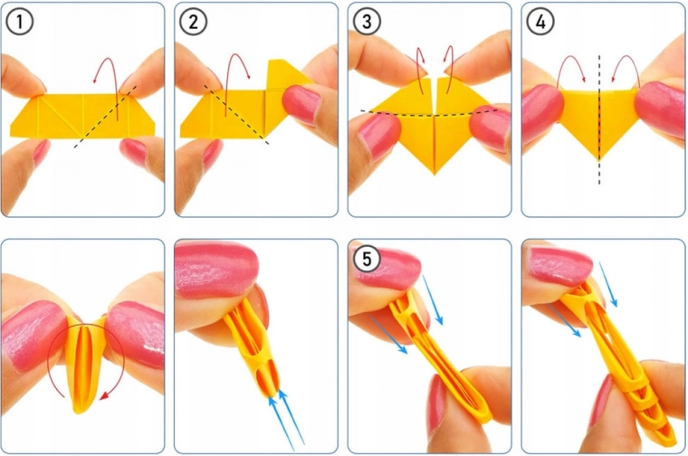 Lengvas lankstymas žingsnis po žingsnio