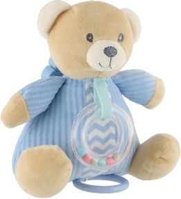 Built-in rattle for sensory development