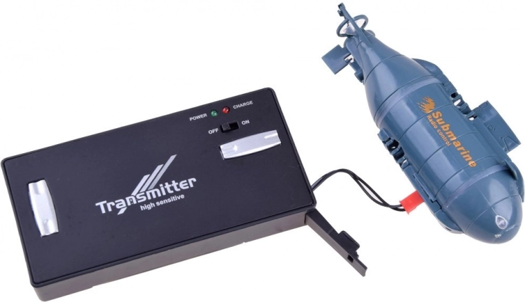 49 MHz valdymas + įkrovimas iš valdiklio