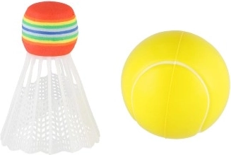 Universalus kamuoliukas ir krepšelis