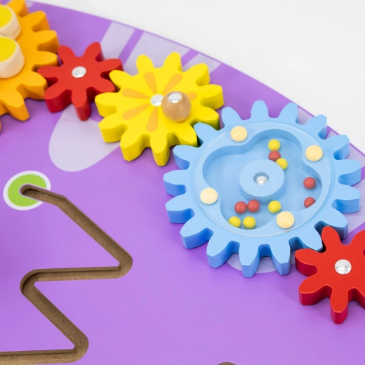 Gears and mazes for fine motor skills
