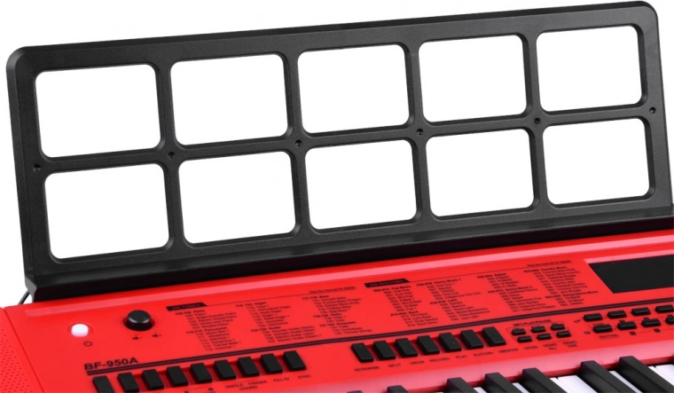 61 klavišas, 200 garsų ir 200 ritmų