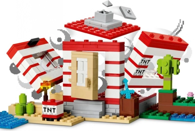 TNT sprogimo funkcija pagal komandą