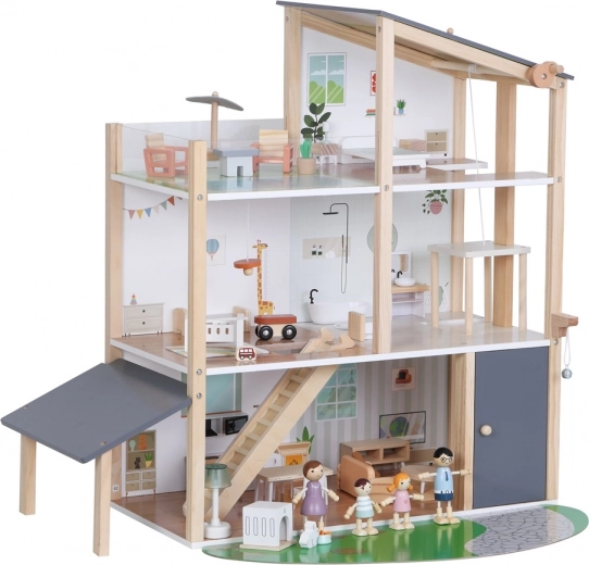 Funkcionalus liftas ir stogo terasa dar daugiau pramogų