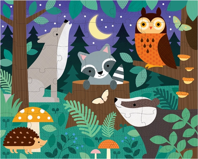 A night forest full of surprises