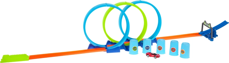 Three 360° loops for maximum adrenaline