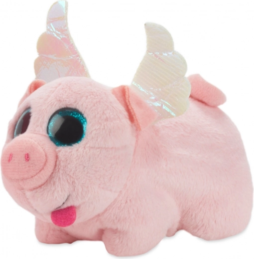 Adorable plush with sparkly details