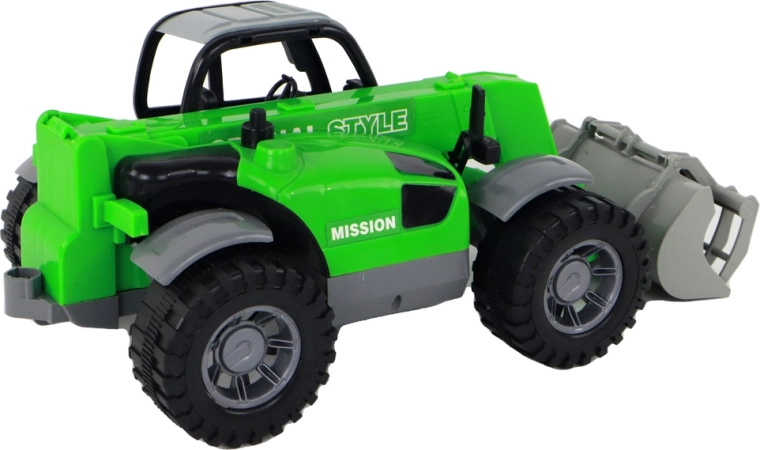 Frikcinė pavara ir dideli ratai