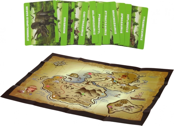 Mokomosios kortelės ir žemėlapis