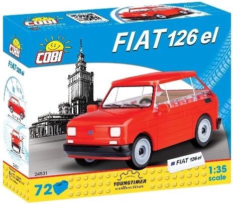 Ikoninis FIAT 126p masteliu 1:35