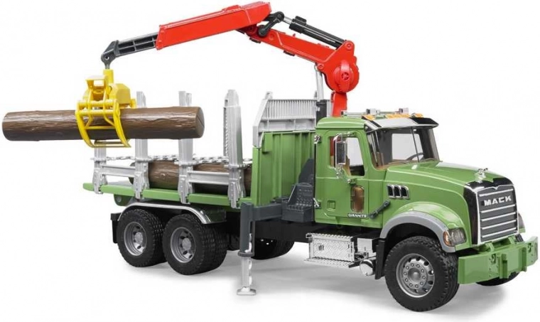 360° rotating crane with grapple