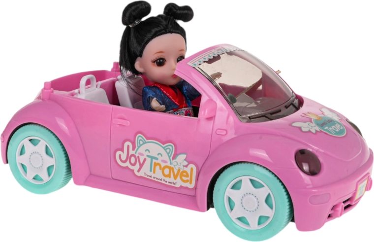 Šviesos efektai ir automobiliukas dar daugiau žaidimui