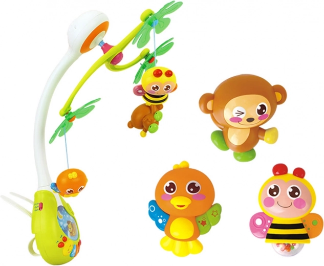 Spalvoti gyvūnėlių pakabukai ir barškučiai