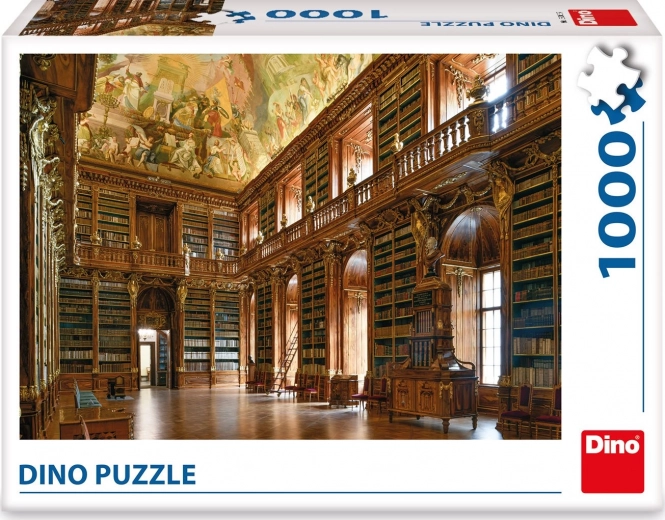 Realistiškas ir turtingas istorinės bibliotekos motyvas
